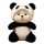 Cuki kapucnis panda plüss