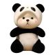 Cuki kapucnis panda plüss