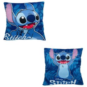   Disney Stitch díszpárna 38×38 cm - puha kétoldalas gyerekpárna