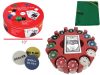 Texas Hold’em póker szett 240 zsetonnal és játékszőnyeggel