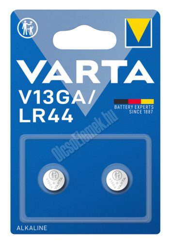 Varta akáli gombelem 2DB 1,5V - LR44/AG13