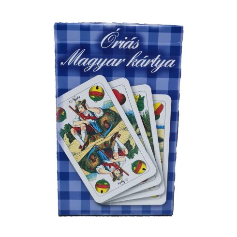 Nagyméretű magyar kártya