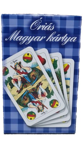 Nagyméretű magyar kártya