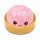 Dumpling Squishy stresszoldó játék - csillámos gőzgombóc bogyós slime figura