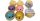 Dumpling Squishy stresszoldó játék - csillámos nyomkodható gőzgombóc figura