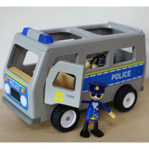 Fa rabszállító rendőrrel