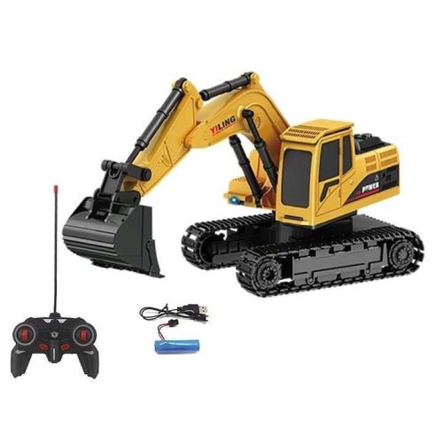 Távirányítós kotrógép