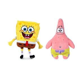   SpongyaBob és Patrik plüss csomag – 29 cm + 34 cm (2 db) – Play by Play
