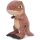 Jurassic World barna T-Rex dinoszaurusz plüssfigura - 32 cm
