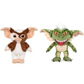   Gremlins Gizmo és Stripe plüss szett 2 db-os - Szörnyecskék plüss figura 26 cm