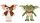 Gremlins Gizmo és Stripe plüss szett 2 db-os - Szörnyecskék plüss figura 26 cm