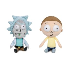Rick & Morty plüss szett – Rick (43 cm) + Morty (35 cm)