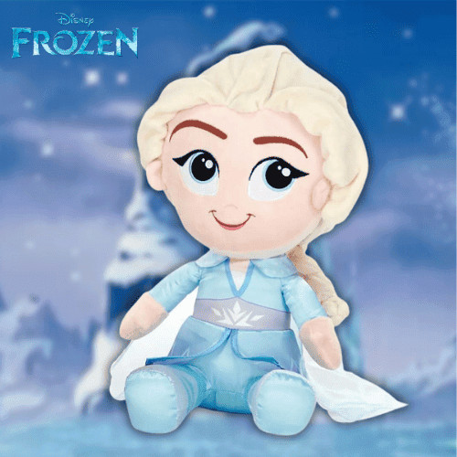 Disney Jégvarázs 2 nagy méretű Elsa plüssfigura - 43 cm Frozen 2