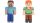 Minecraft Steve és Alex plüss szett 2 db-os - plüssfigurák 35 cm