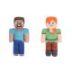 Minecraft Steve és Alex plüss szett 2 db-os - plüssfigurák 35 cm