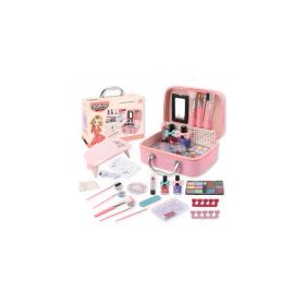 Hordozható smink és körömstúdió köröm szárítóval
