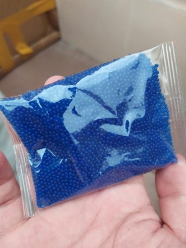 Fegyverbe kék gélgolyó 5000db 7-8mm