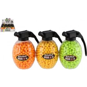   6 mm gumi lövedék gélgolyós fegyverhez – újratölthető lőszer 100db