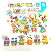Óriási vonat puzzle