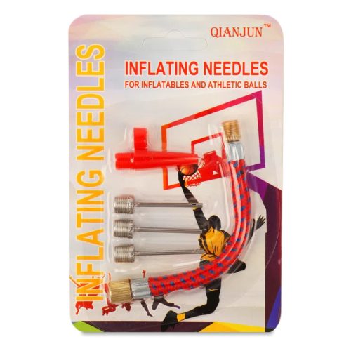 Pumpa tömlő szett labdákhoz és matracokhoz – 3 tű + matrac fej