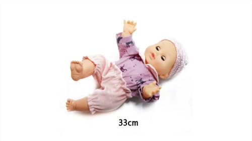 Játék kisbaba - öltöztethető, itatható, pisilő, beszélő