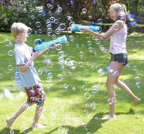 Automata buborékfújó puska