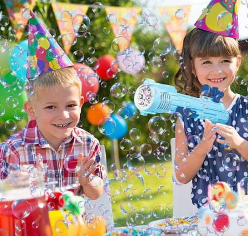 Automata buborékfújó puska