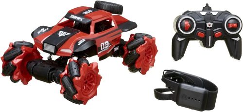 Sziklalánctalpas kaszkadőr autó gesztusérzékelővel és távirányítóval