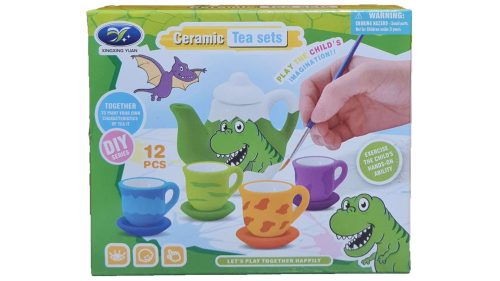 Mini festhető porcelán teáskészlet