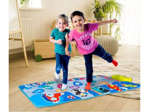 Közlekedési eszközök interaktív játszószőnyeg