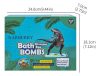 Dinótojás fürdőbomba meglepetés dinoszaurusszal - színes, pezsgő fürdőjáték