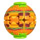 Hamburger mintás Fidget Rotate Ball - forgó ügyességi játék