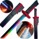 RGB fénykard hanggal, füsttel és szikrával 45,5 cm - Flint Battle Blade játék kard