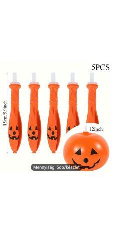 Felfújható tök halloweenre