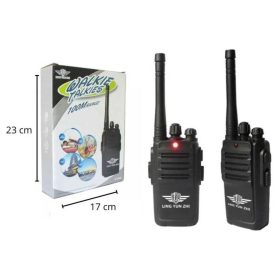   Walkie Talkie szett gyerekeknek 2 db - 100 m hatótáv, elemmel