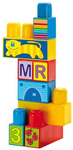 ABC - Számok műanyag építőelemek