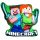 Minecraft Steve & Alex formapárna – 3D díszpárna 40 cm 