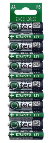 QTEC Extra Power féltartós AA elem 12DB