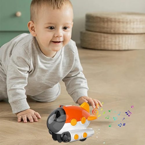 Piros tengeralattjáró zenével és fényekkel