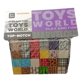 Toys World mágneses építőkocka készlet - 24 db