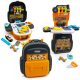 4 az 1-ben gyerek szerszámos készlet hátizsákban – 26 darabos barkács játék készlet